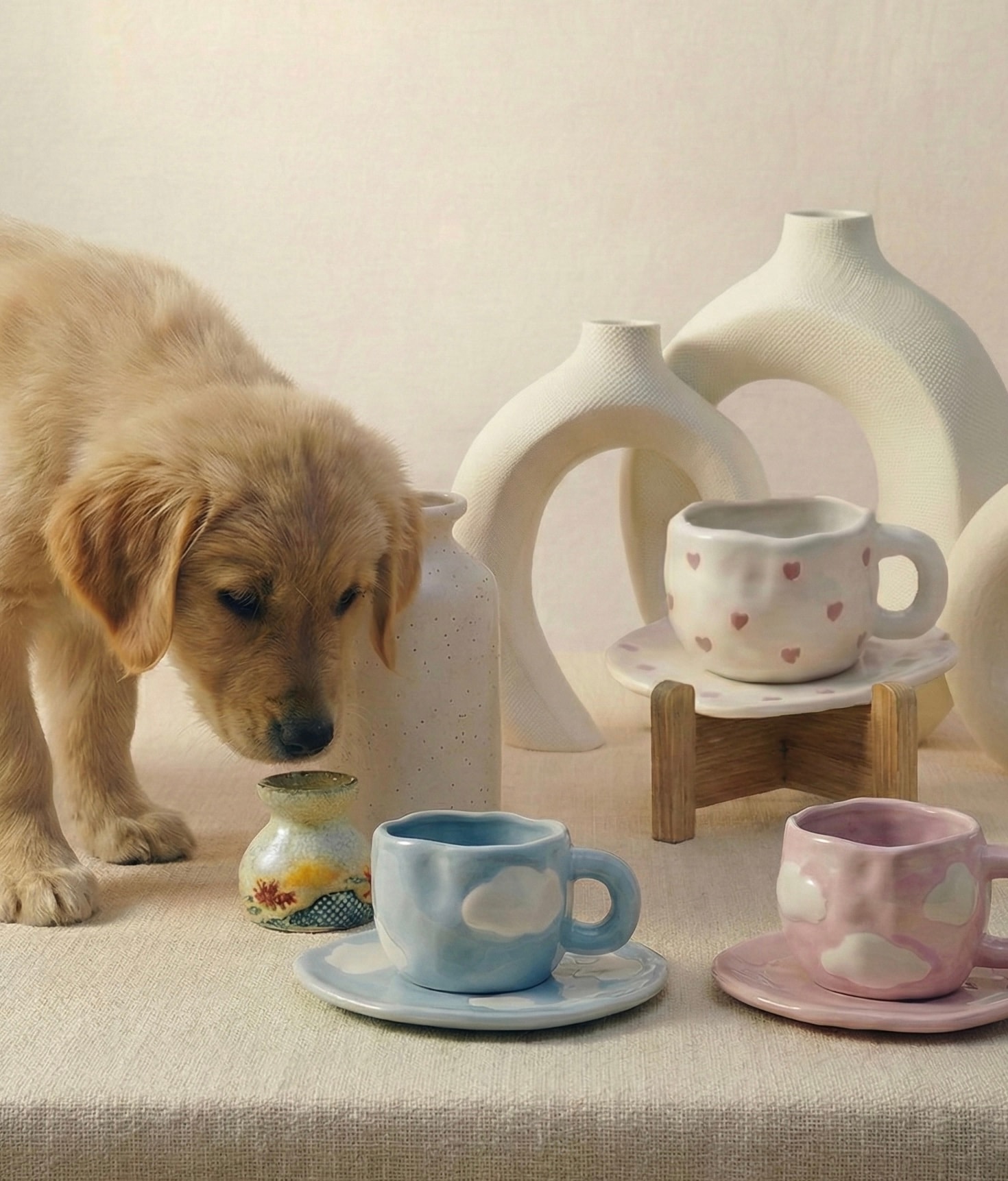 Table Clay handcrafted pottery collection